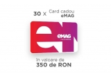 Castiga vouchere eMAG in valoare de 350 lei fiecare