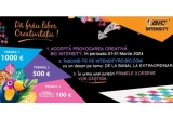 Castiga unul din cele 3 premii in valoare de 1.000, 500 euro sau un pachet cu produse BIC