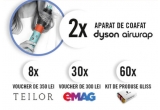 Castiga aparate coafat Dyson Airwrap Multistyler, vouchere eMAG sau Teilor ori seturi cu produse Gliss