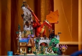 Castiga setul LEGO Ideas Dungeons & Dragons: Povestea dragonului roșu