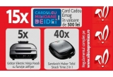 Castiga vouchere eMAG de 500 lei fiecare, sandwich makere Tefal sau gratare electrice Ninja