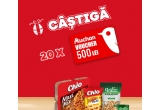 Castiga vouchere de cumparaturi Auchan in valoare de 500 de lei