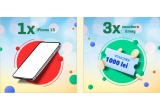 Castiga un telefon iPhone 15, vouchere eMAG de 1000 lei sau produse Elfi Premium