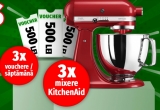Castiga mixere cu bol KitchenAid  Artisan sau vouchere Freshful de 500 lei fiecare