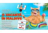 Castiga o vacanta in Maldive, minifrigidere sau vouchere Kaufland 