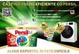 Castiga o masina de spalat rufe Whirlpool sau kituri cu produse Persil