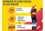 Castiga un scuter electric, console de gaming Lenovo sau boxe portabile 