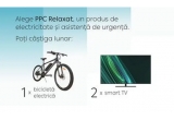 Castiga garantat un parasolar auto pliabil, o bicileta eletrica Pegas sau un televizor smart LG OLED