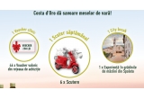 Castiga o vacanta in Italia, un scuter Vespa sau un voucher de cumparaturi