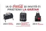 Castiga gratare portabile personalizate Coca Cola sau seturi profesionale gratar cu geanta termoizolanta