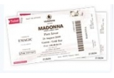 Castiga 2 bilete concert Madonna 