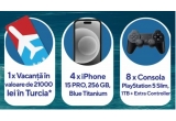 Castiga o vacanta de poveste in Turcia, un iPhone 15 Pro sau un Playstation 5