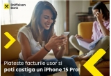 Castiga un telefon iPhone 15 Pro sau un voucher eMAG de 300 lei