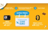 Castiga o vacanta de vis oriunde vrei tu, bratari fitness Xiaomi Smart Band 8 sau un GoPro HERO10 Black
