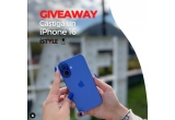 Castiga un telefon iPhone 16 culoare ultramarin