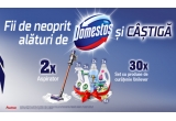 Castiga un aspirator vertical sau un pachet cu produse de curațenie Unilever