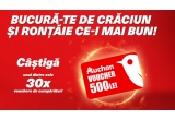 Castiga vouchere Auchan de 500 lei fiecare