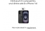 Castiga unul din cele 8 telefoane iPhone 16