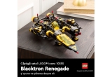 Castiga setul LEGO Icons Blacktron Renegade