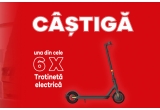 Castiga una din cele 6 trotinete electrice Xiaomi