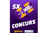 Castiga un voucher de cumparaturi Carrefour de 300 lei