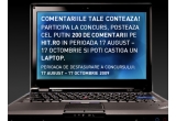 Castiga un laptop