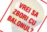 Castiga un voucher de calatorie cu balonul pentru doua persoane