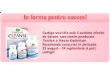 Castiga 3 pachete cu produse Thisylin si Neuro Optimizer