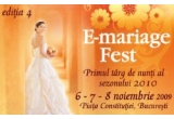 Castiga 100 de invitatii la E-MARIAGE FEST