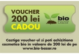 Castiga cosmetice bio in valoare de 200 lei