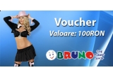 Castiga unul din cele 3 vouchere in valoare de 100 RON de la Bruno