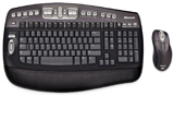 Castiga un un set tastatura si mouse Microsoft Wireless Optical Desktop Elite