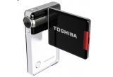 Castiga o camera video Toshiba Camileo S10 + husa + trepied