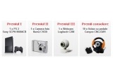Castiga o consola Playstation 2, o camera foto BenQ, un webcam Logitech + alte 10 premii