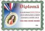 Castiga o diploma si o carte personalizata cu pozele castigatorului
