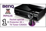 Castiga un Proiector 3D BenQ + TV Tuner CADOU